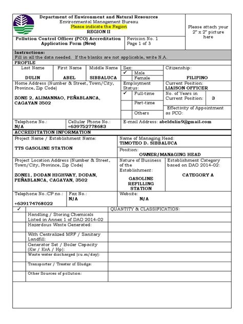 pco accreditation application form|REQUIREMENTS FOR THE ACCREDITATION OF POLLUTION .